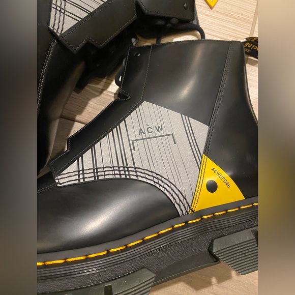 🆕 DR. MARTENS RIKARD 8L A COLD WALL BOOTS - Picture 4 of 12